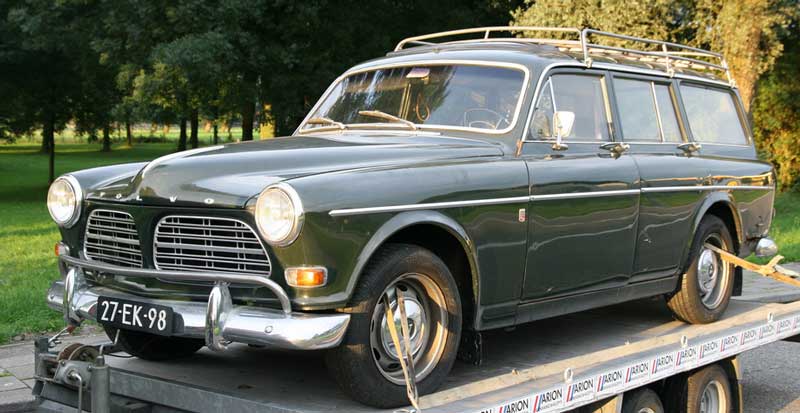 De auto Volvo Amazon Combi uit 1967