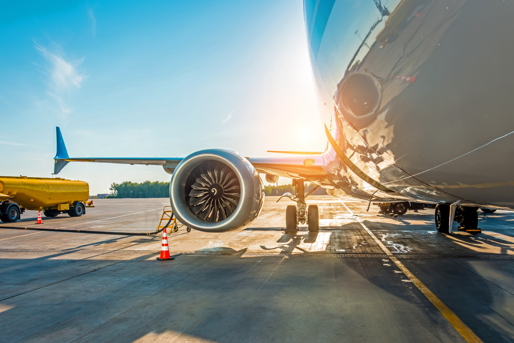 Les réductions de CO2 dans l'industrie aéronautique.