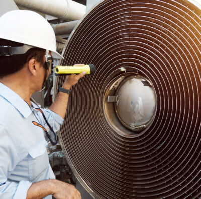 Inspection spiral heat exchanger e1684140736324